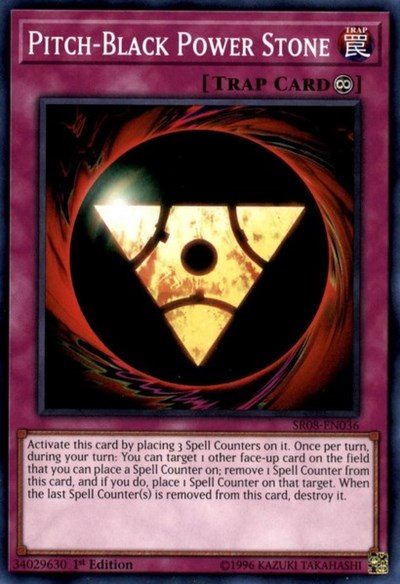 Pitch-Black Power Stone [SR08-EN036] Common | North Game Den