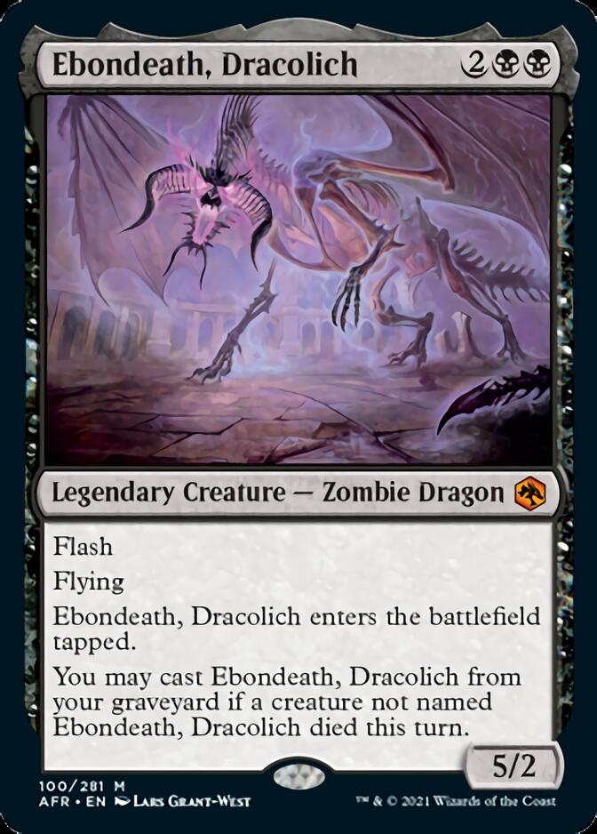 Ebondeath, Dracolich [Dungeons & Dragons: Adventures in the Forgotten Realms] | North Game Den