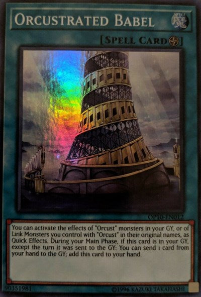 Orcustrated Babel [OP10-EN012] Super Rare | North Game Den