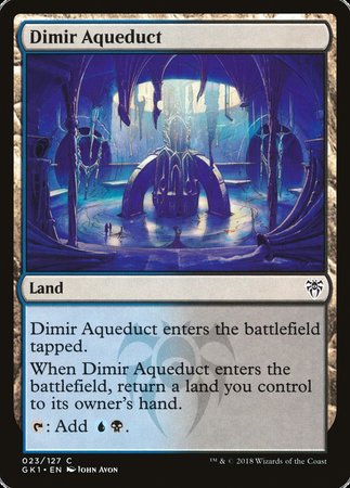 Dimir Aqueduct [GRN Guild Kit] | North Game Den