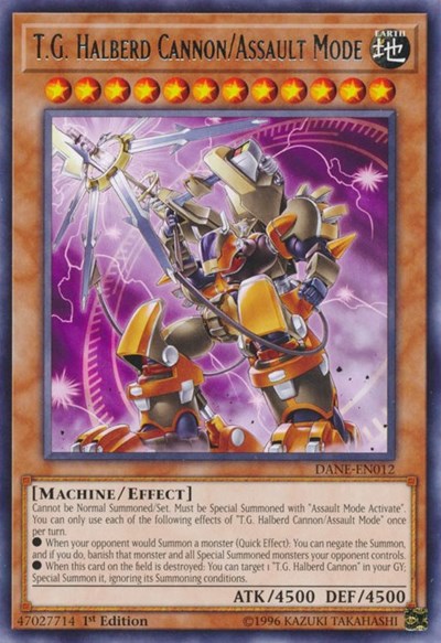 T.G. Halberd Cannon/Assault Mode [DANE-EN012] Rare | North Game Den