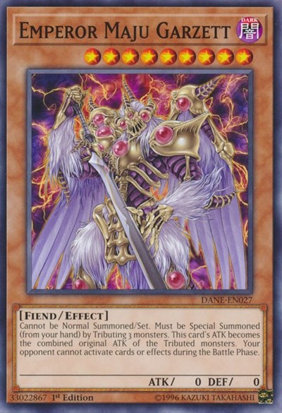 Emperor Maju Garzett [DANE-EN027] Common | North Game Den