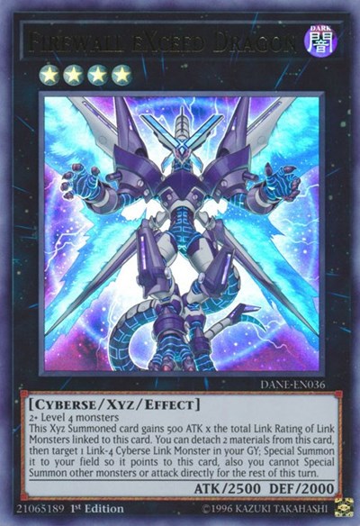 Firewall eXceed Dragon [DANE-EN036] Ultra Rare | North Game Den