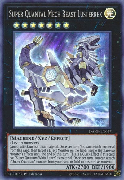 Super Quantal Mech Beast Lusterrex [DANE-EN037] Super Rare | North Game Den
