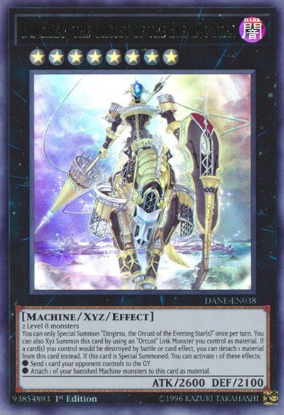 Dingirsu, the Orcust of the Evening Star [DANE-EN038] Ultra Rare | North Game Den
