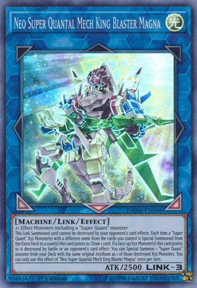 Neo Super Quantal Mech King Blaster Magna [DANE-EN046] Super Rare | North Game Den