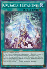 Crusadia Testament [DANE-EN061] Common | North Game Den