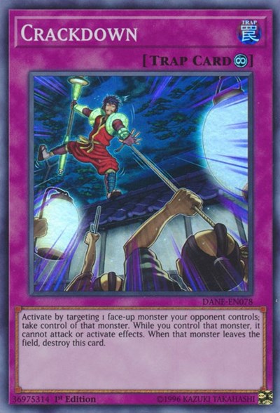 Crackdown [DANE-EN078] Super Rare | North Game Den
