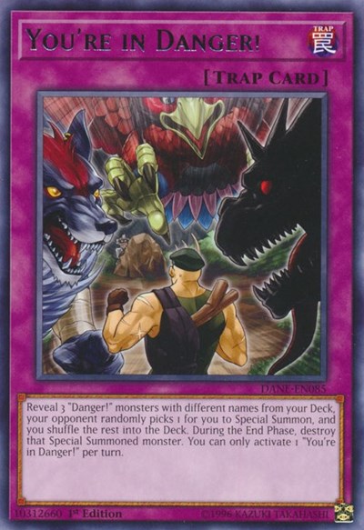 You're in Danger! [DANE-EN085] Rare | North Game Den