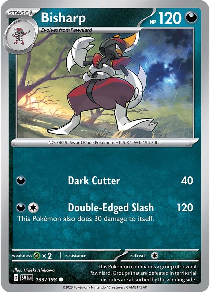 Bisharp (133/198) [Scarlet & Violet: Base Set] | North Game Den