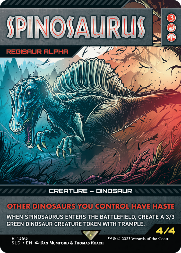 Spinosaurus - Regisaur Alpha [Secret Lair Drop Series] | North Game Den