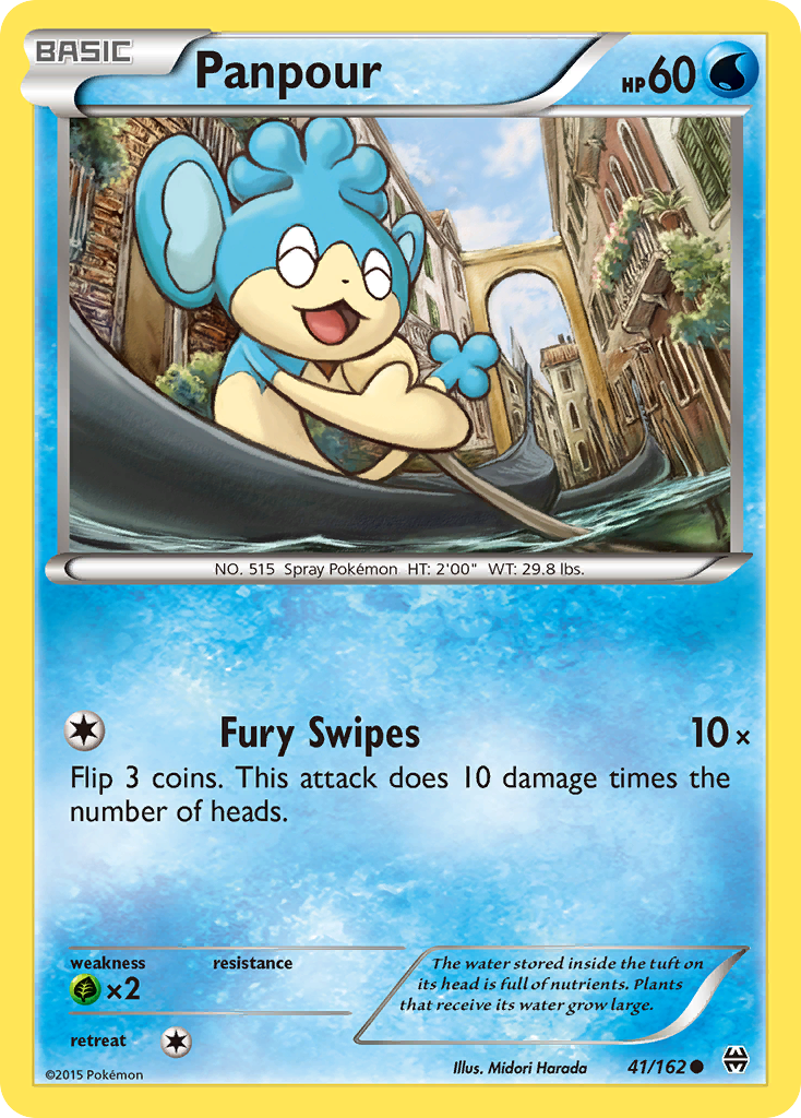 Panpour (41/162) [XY: BREAKthrough] | North Game Den