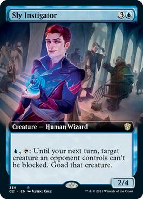 Sly Instigator (Extended) [Commander 2021] | North Game Den