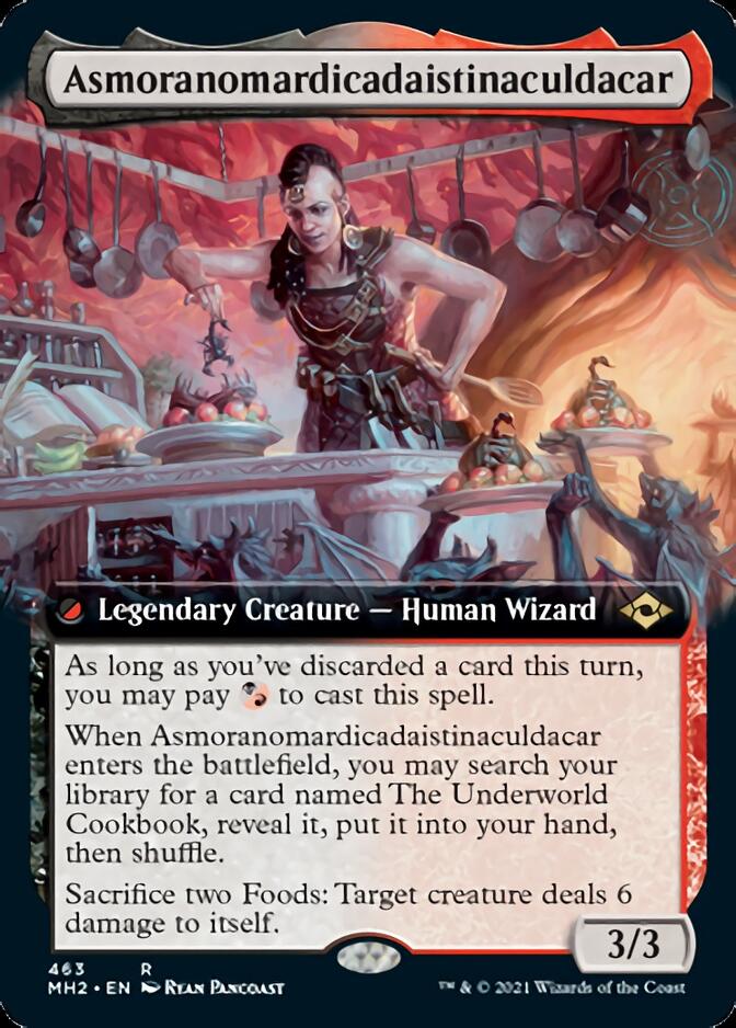 Asmoranomardicadaistinaculdacar (Extended Art) [Modern Horizons 2] | North Game Den