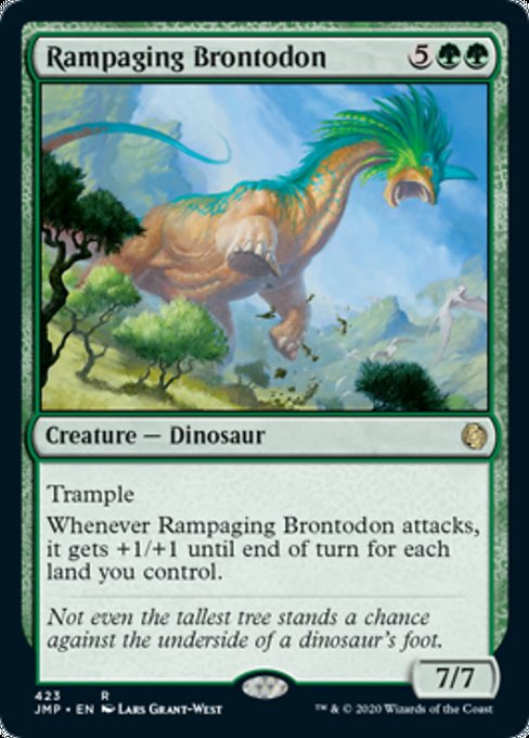 Rampaging Brontodon [Jumpstart] | North Game Den