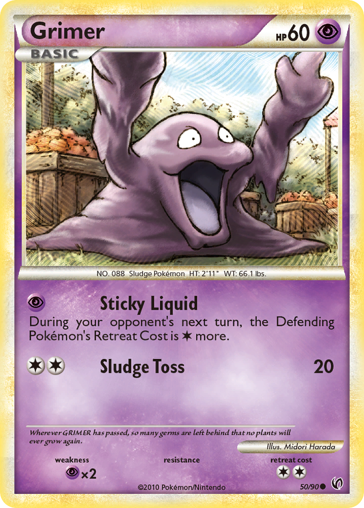 Grimer (50/90) [HeartGold & SoulSilver: Undaunted] | North Game Den