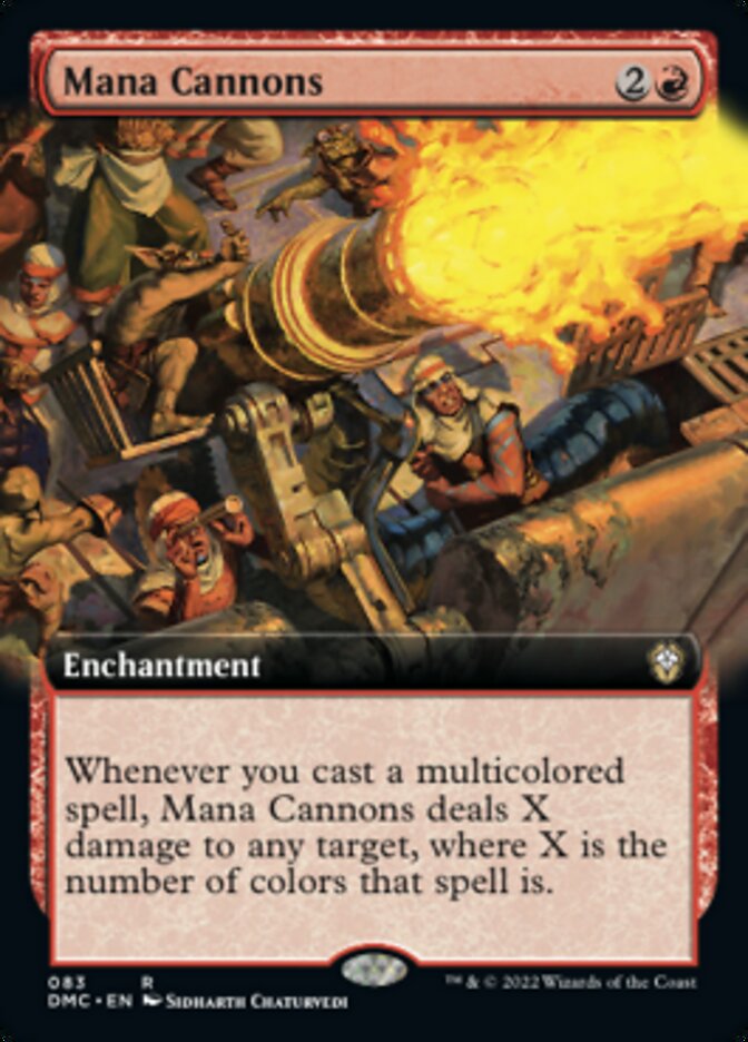 Mana Cannons (Extended Art) [Dominaria United Commander] | North Game Den