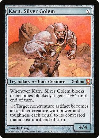 Karn, Silver Golem [From the Vault: Relics] | North Game Den