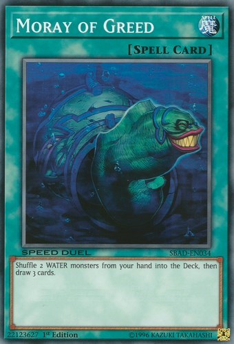 Moray of Greed [SBAD-EN034] Common | North Game Den