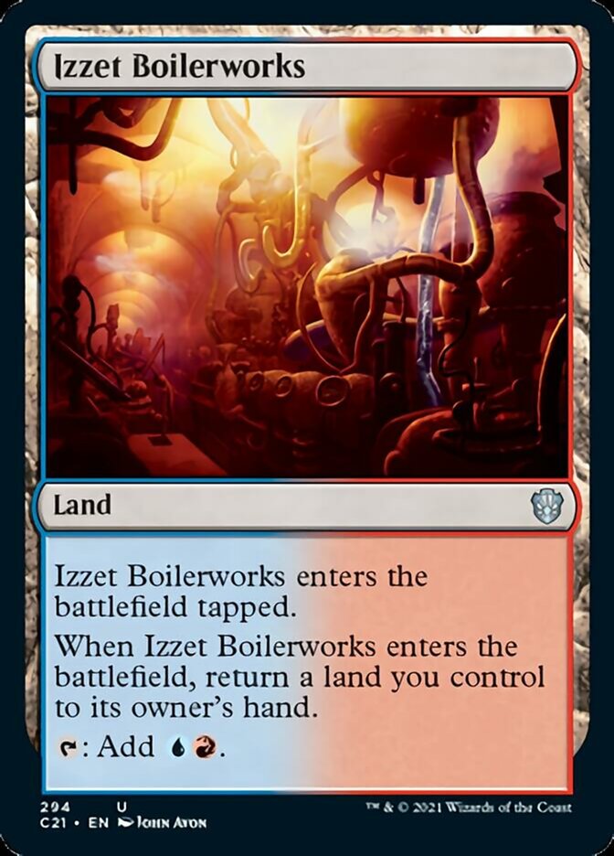 Izzet Boilerworks [Commander 2021] | North Game Den