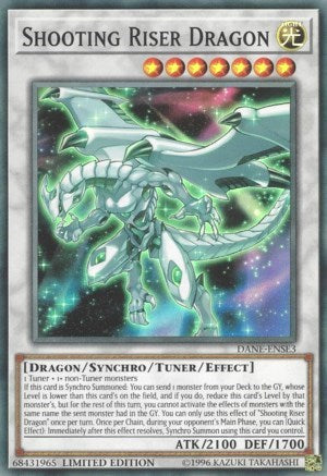 Shooting Riser Dragon [DANE-ENSE3] Super Rare | North Game Den