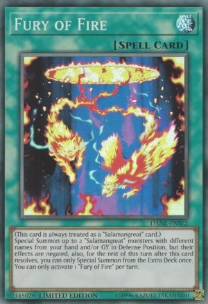 Fury of Fire [DANE-ENSE2] Super Rare | North Game Den