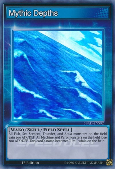 Mythic Depths [SBAD-ENS02] Super Rare | North Game Den