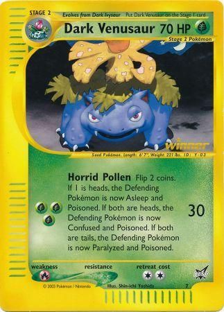 Dark Venusaur (7) (Jumbo Card) [Best of Promos] | North Game Den