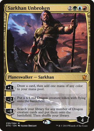 Sarkhan Unbroken [Dragons of Tarkir] | North Game Den