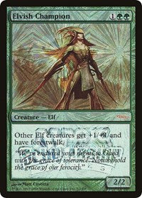 Elvish Champion (Scholarship Series) [Junior Series Promos] | North Game Den