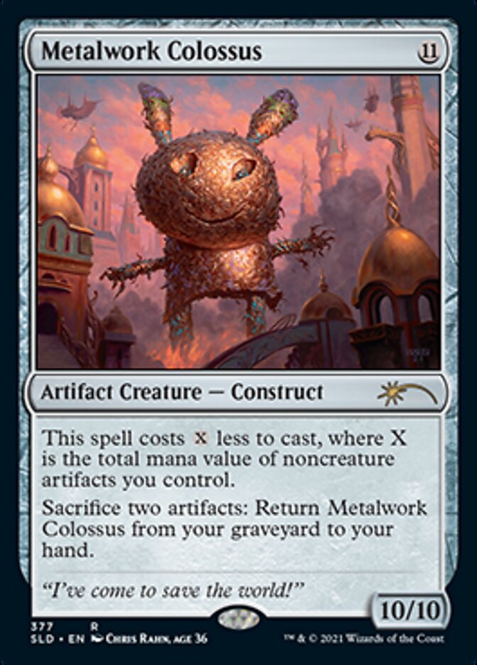 Metalwork Colossus (377) [Secret Lair Drop Series] | North Game Den
