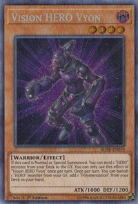 Vision HERO Vyon [BLHR-EN059] Secret Rare | North Game Den