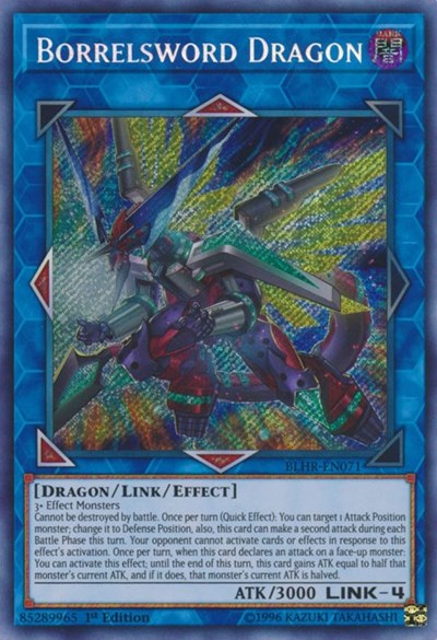 Borrelsword Dragon [BLHR-EN071] Secret Rare | North Game Den