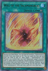 Will of the Salamangreat [BLHR-EN073] Ultra Rare | North Game Den