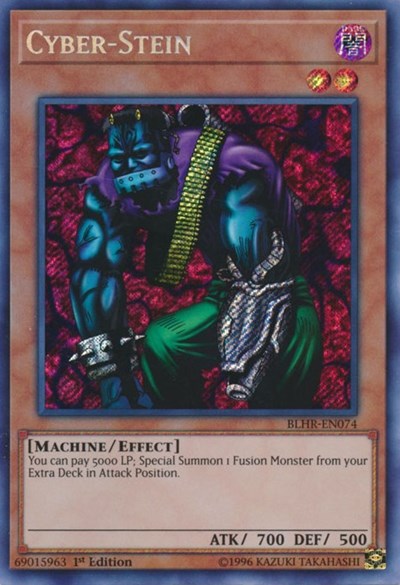 Cyber-Stein [BLHR-EN074] Secret Rare | North Game Den
