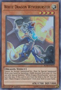 White Dragon Wyverburster [BLHR-EN076] Ultra Rare | North Game Den