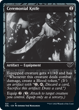 Ceremonial Knife [Innistrad: Double Feature] | North Game Den