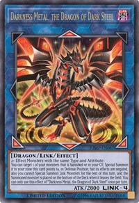 Darkness Metal, the Dragon of Dark Steel [JUMP-EN087] Ultra Rare | North Game Den