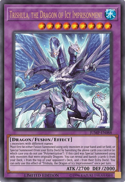 Trishula, the Dragon of Icy Imprisonment [JUMP-EN088] Ultra Rare | North Game Den