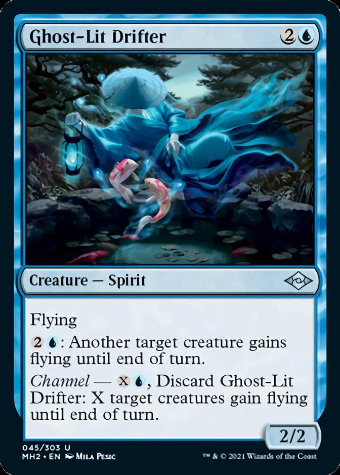 Ghost-Lit Drifter [Modern Horizons 2] | North Game Den