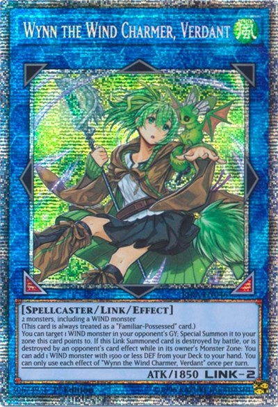 Wynn the Wind Charmer, Verdant (Starlight Rare) [RIRA-EN046] Starlight Rare | North Game Den