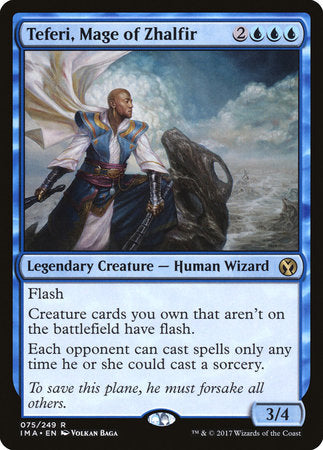 Teferi, Mage of Zhalfir [Iconic Masters] | North Game Den