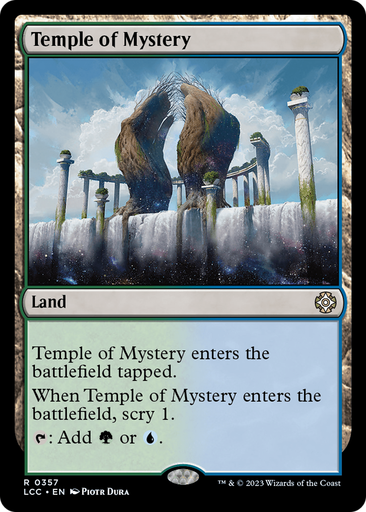 Temple of Mystery [The Lost Caverns of Ixalan Commander] | North Game Den