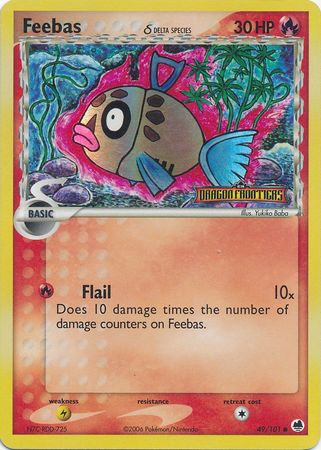 Feebas (49/101) (Delta Species) (Stamped) [EX: Dragon Frontiers] | North Game Den