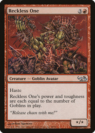 Reckless One [Duel Decks: Elves vs. Goblins] | North Game Den