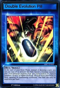 Double Evolution Pill (Skill Card) [SBSC-ENS05] Ultra Rare | North Game Den