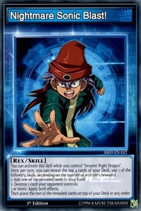 Nightmare Sonic Blast! [SS03-ENAS2] Common | North Game Den