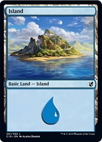 Island (291) [Commander 2019] | North Game Den