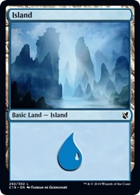 Island (292) [Commander 2019] | North Game Den