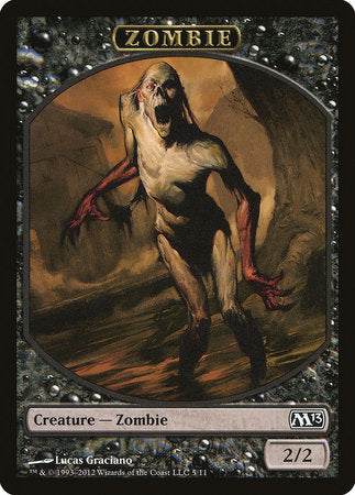 Zombie Token [Magic 2013 Tokens] | North Game Den